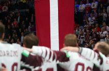 Latvijas hokeja izlase.Foto: Andre Ringuette/HHOF-IIHF Images