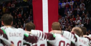 Latvijas hokeja izlase.Foto: Andre Ringuette/HHOF-IIHF Images