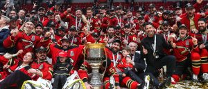 Omskas "Avangard" čempioni. Foto: khl.ru