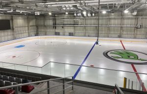 Daugavas stadiona ledus halle 12. maijā.