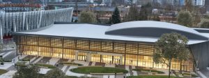Daugavas stadiona ledus halle. Foto: armsgroup.lv
