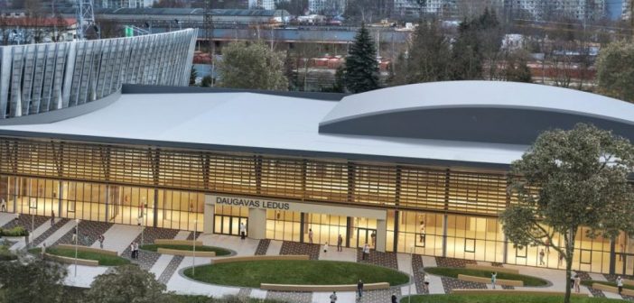 Daugavas stadiona ledus halle. Foto: armsgroup.lv